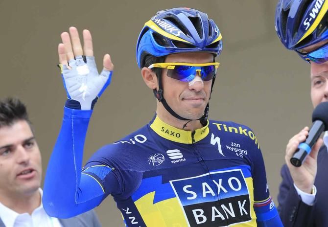 Alberto Contador (Saxo-Tinkoff) returned as defending champion.