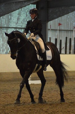 Competing Amo in my first advanced test