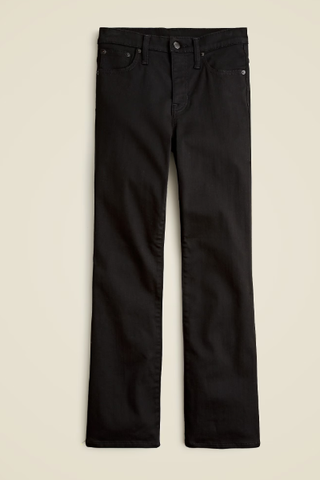 Mid-Rise Cropped Kickout Jeans in 200 Super-Stretch (Were $128)