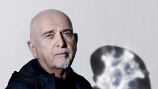 Peter Gabriel studio portrait