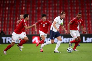 Denmark v England – UEFA Nations League – Group 2 – League A – Parken Stadium