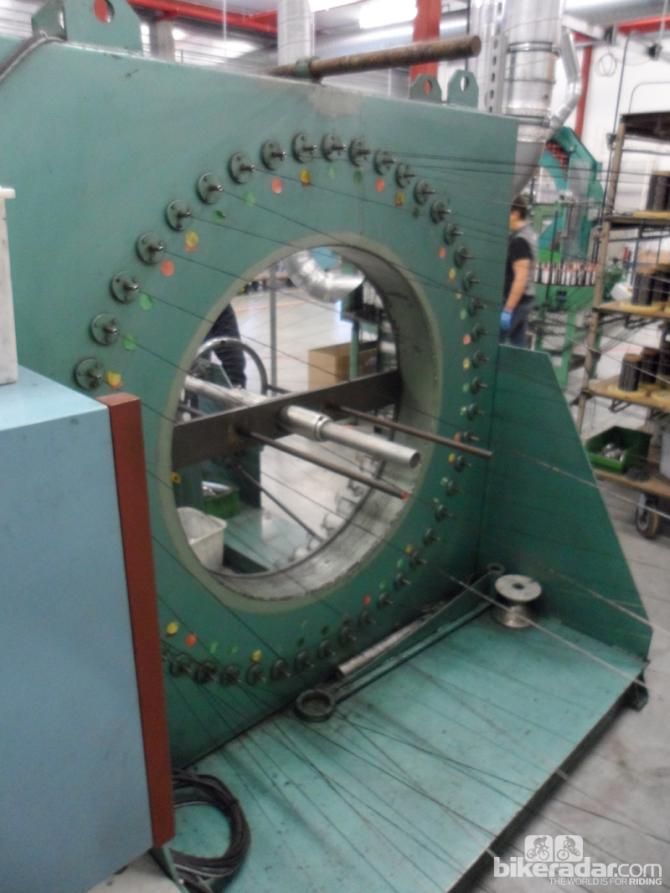 Time's engineers can configure the makeup of the carbon tubing used on the frames, from the orientation of the weave to the individual thickness and material used in each strand