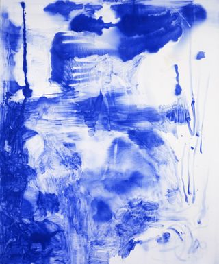 Untitled (Lapis Lazuli), 1998, by Sigmar Polker