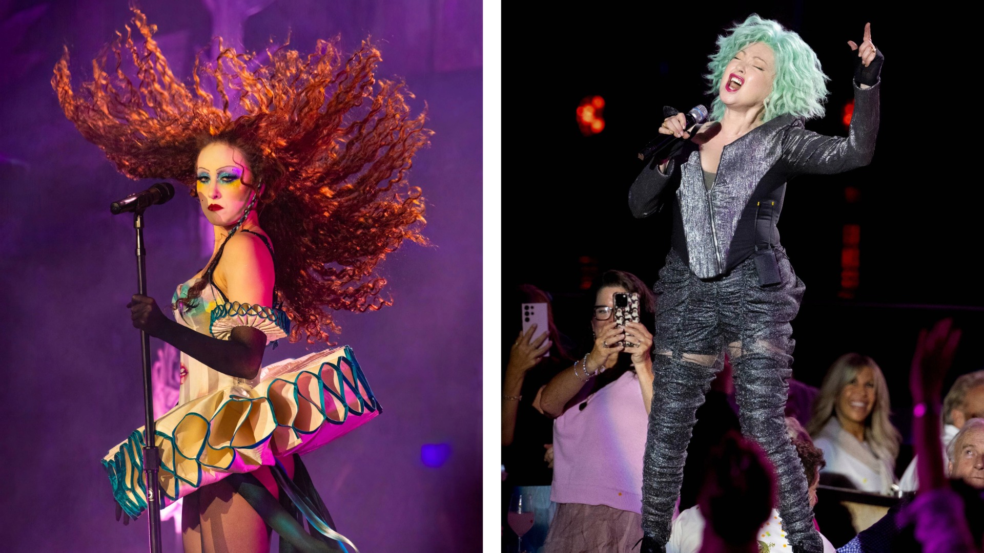 Chappell Roan and Cyndi Lauper