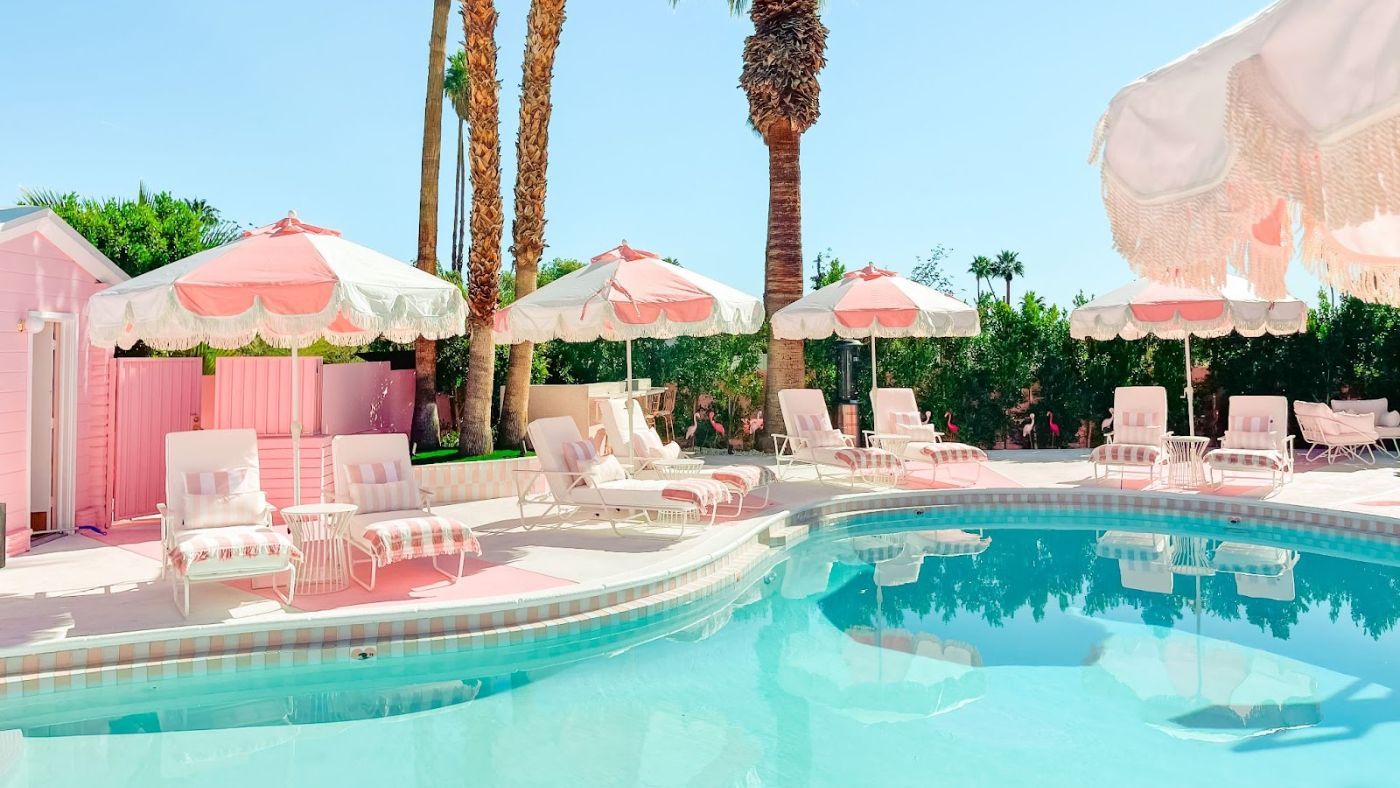 Trixie Motel in Palm Springs, California