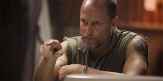 Woody Harrelson pointing