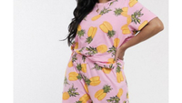 ASOS Curve Pineapple print co-ord