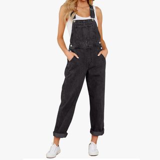 Black dungarees