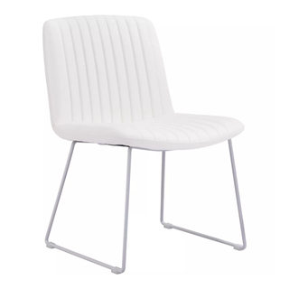 A scandi white dining chair from Target