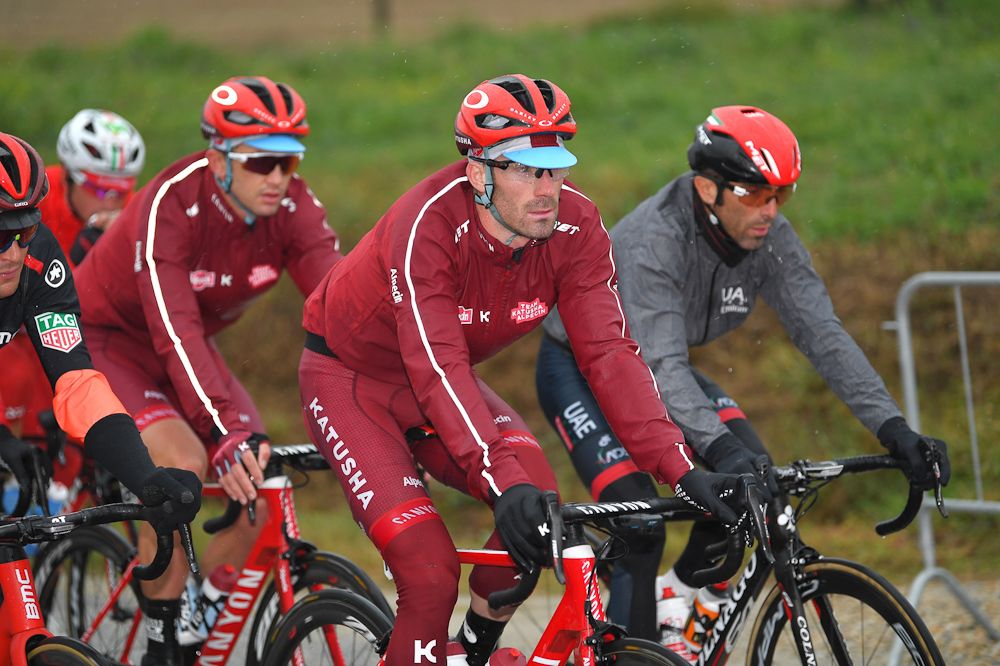 Jose Goncalves of Katusha at Gran Piemonte
