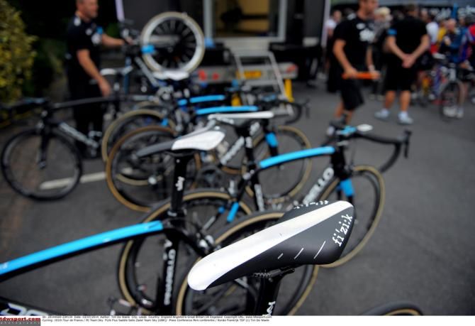 Sky are on Fizik saddles