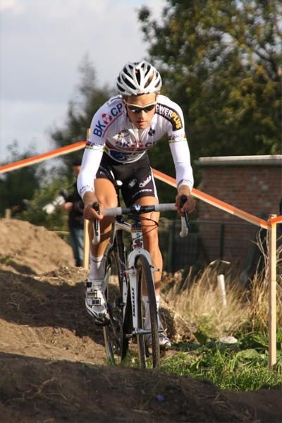 Niels Albert (BKCP Powerplus) was alone by the mid-race mark.