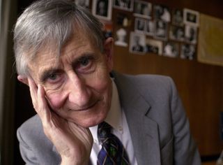 Physicist Freeman J. Dyson at The Church Center for the United Nations in New York on March 22, 2000.