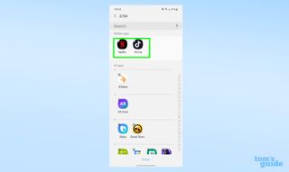 How to hide apps on Android - apps in box
