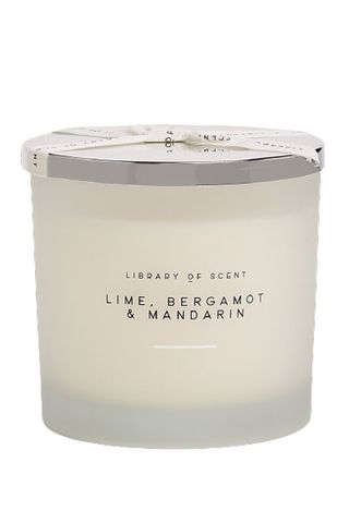 a scented candle from marks and Spencer