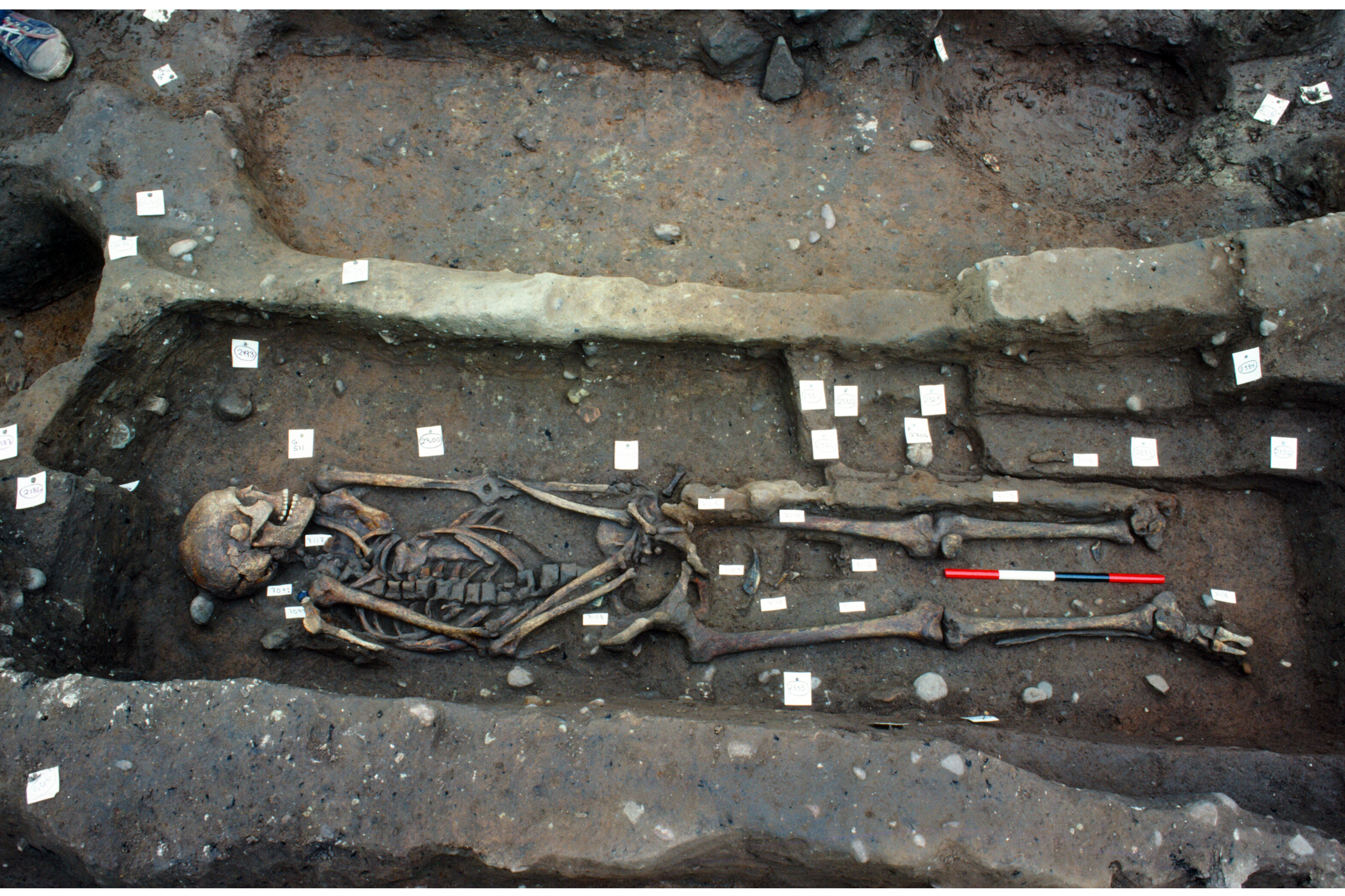 A Viking King's grave from 1103 in Northern Ireland belonging to