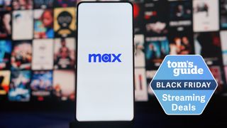 Max logo on a smartphone Black Friday 2023 deal