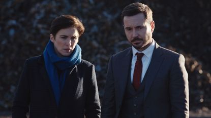 Vicky McClure and Martin Compston in BBC's Line of Duty