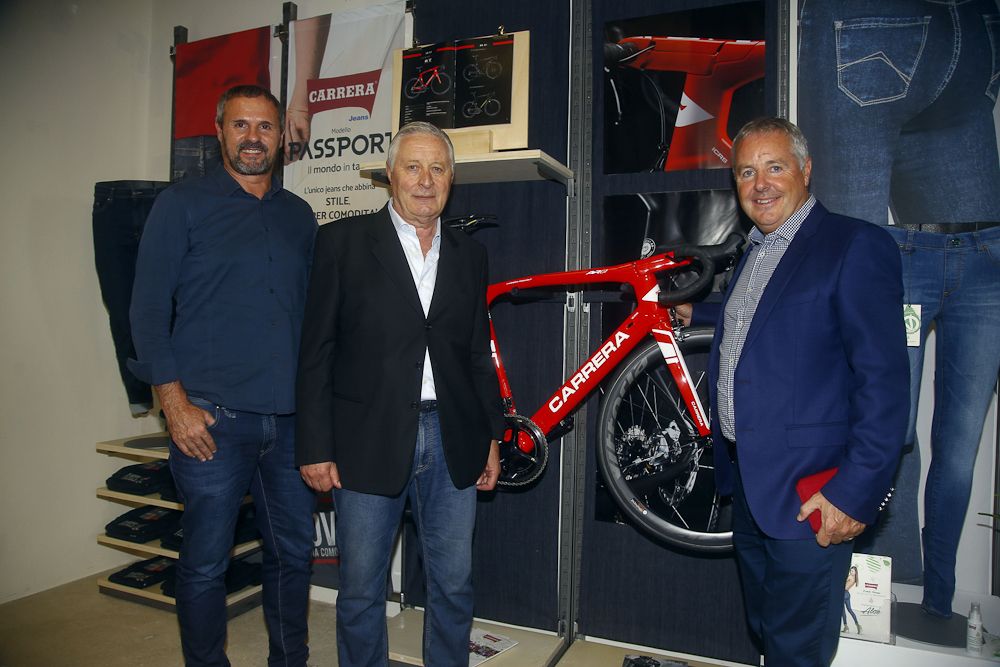 Tacchella, Stephen Roche and Davide Boifava