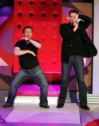 The David Brent v John Travolta dance-off