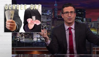 John Oliver has a darkly comic solution to the male-female pay gap
