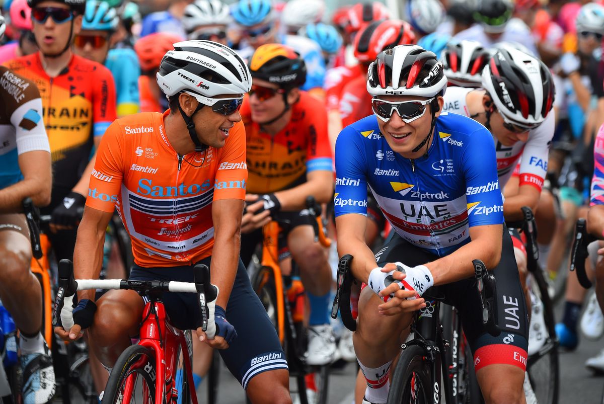 Jasper Philipsen and Richie Porte