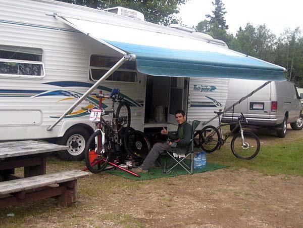 Rollin' in style in the new rig