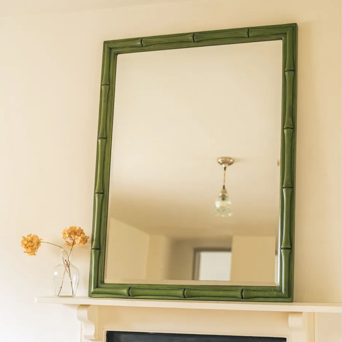 Green over mantle mirror
