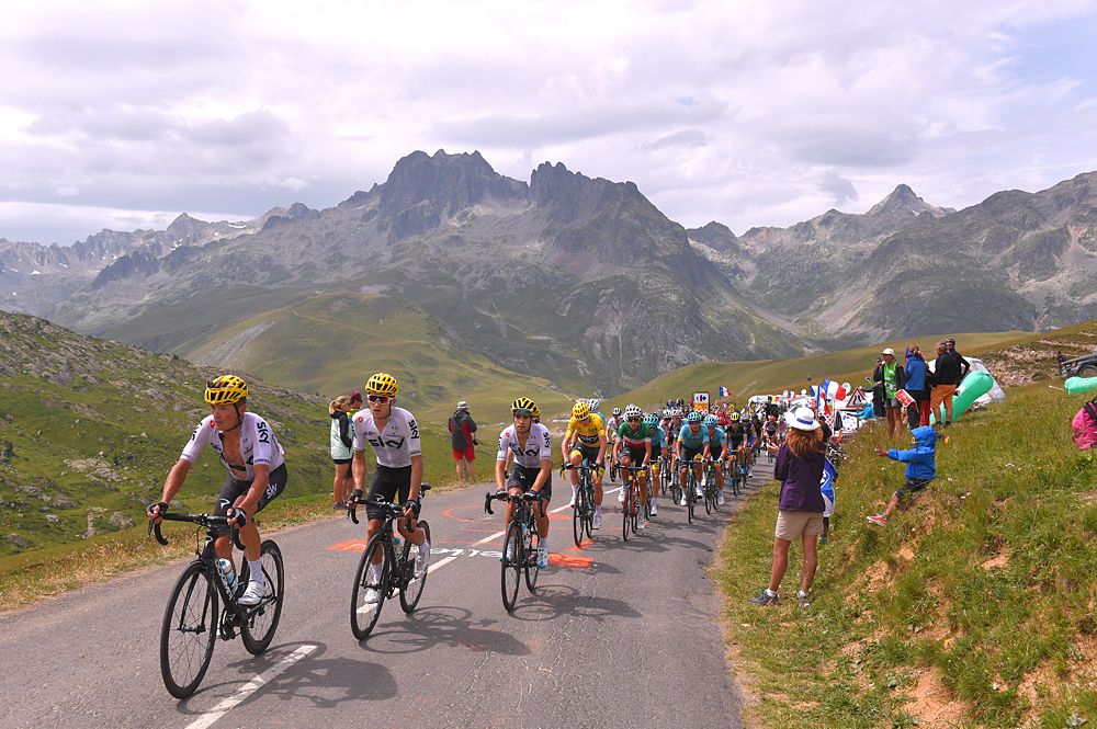 Stage 17 of the Tour de France went into the Alps
