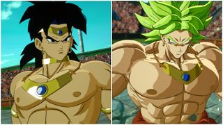 Broly and Z Broly