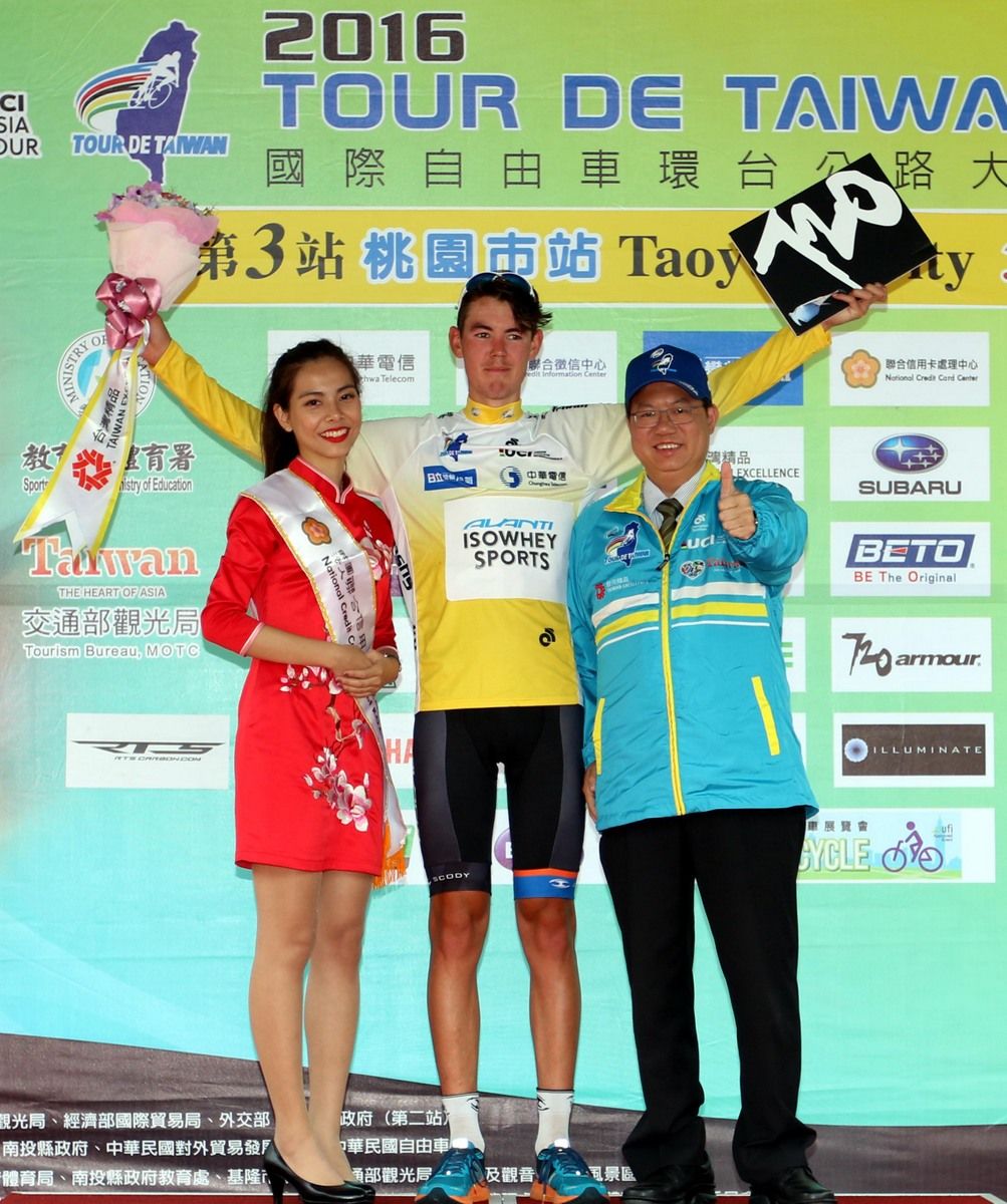 New race leader Ben O'Connor (Avanti IsoWhey Sports)