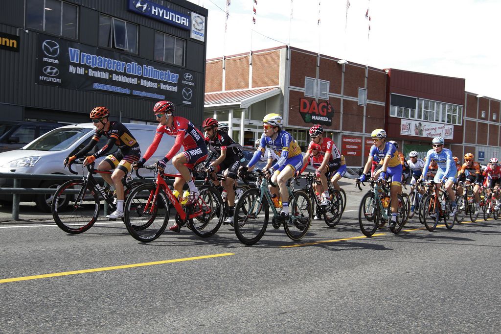 Katusha's Sven Erik Bystr&oslash;m is riding with the Norway national team at the race