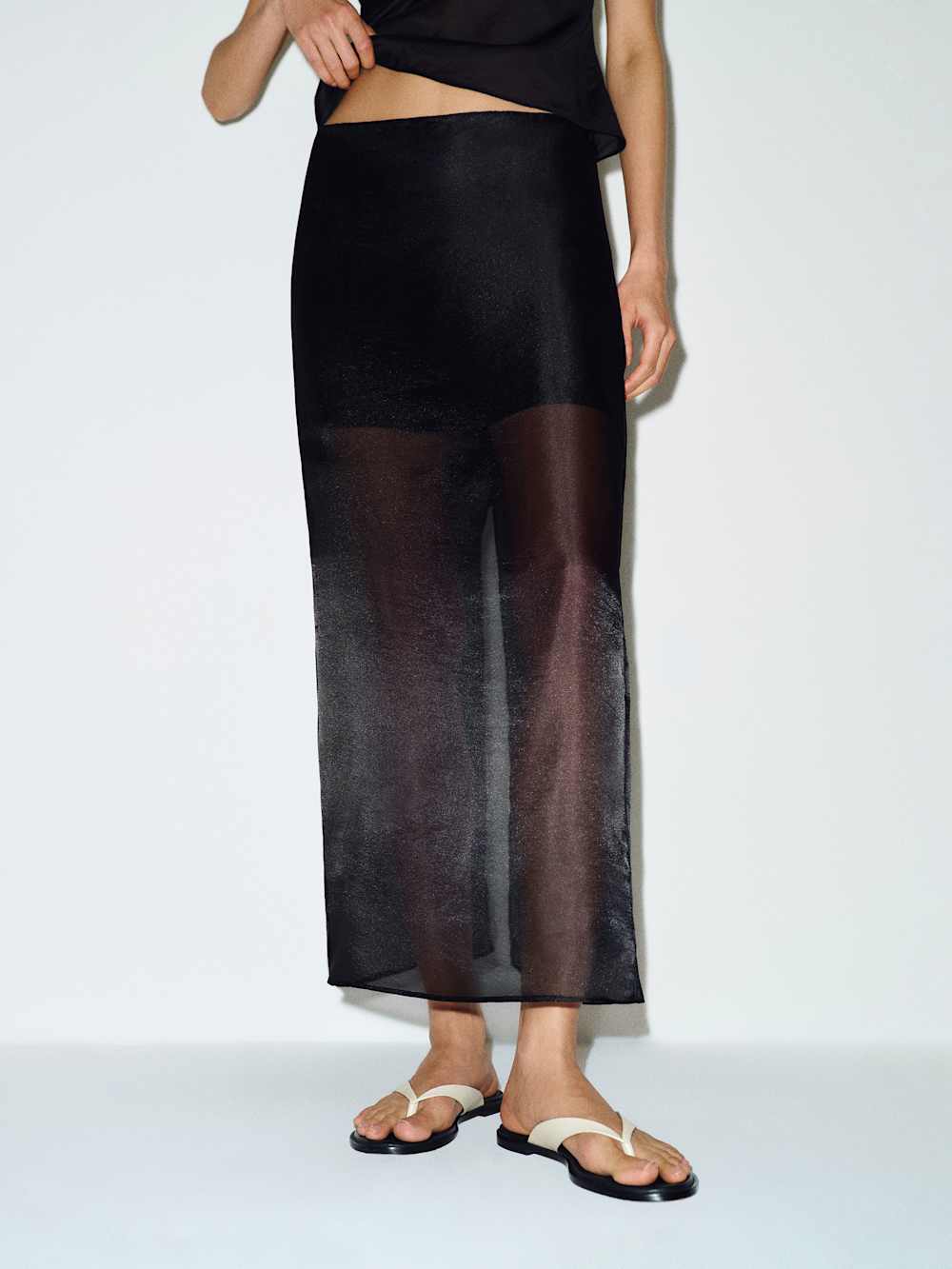 Helen Low Waist Midi Skirt
