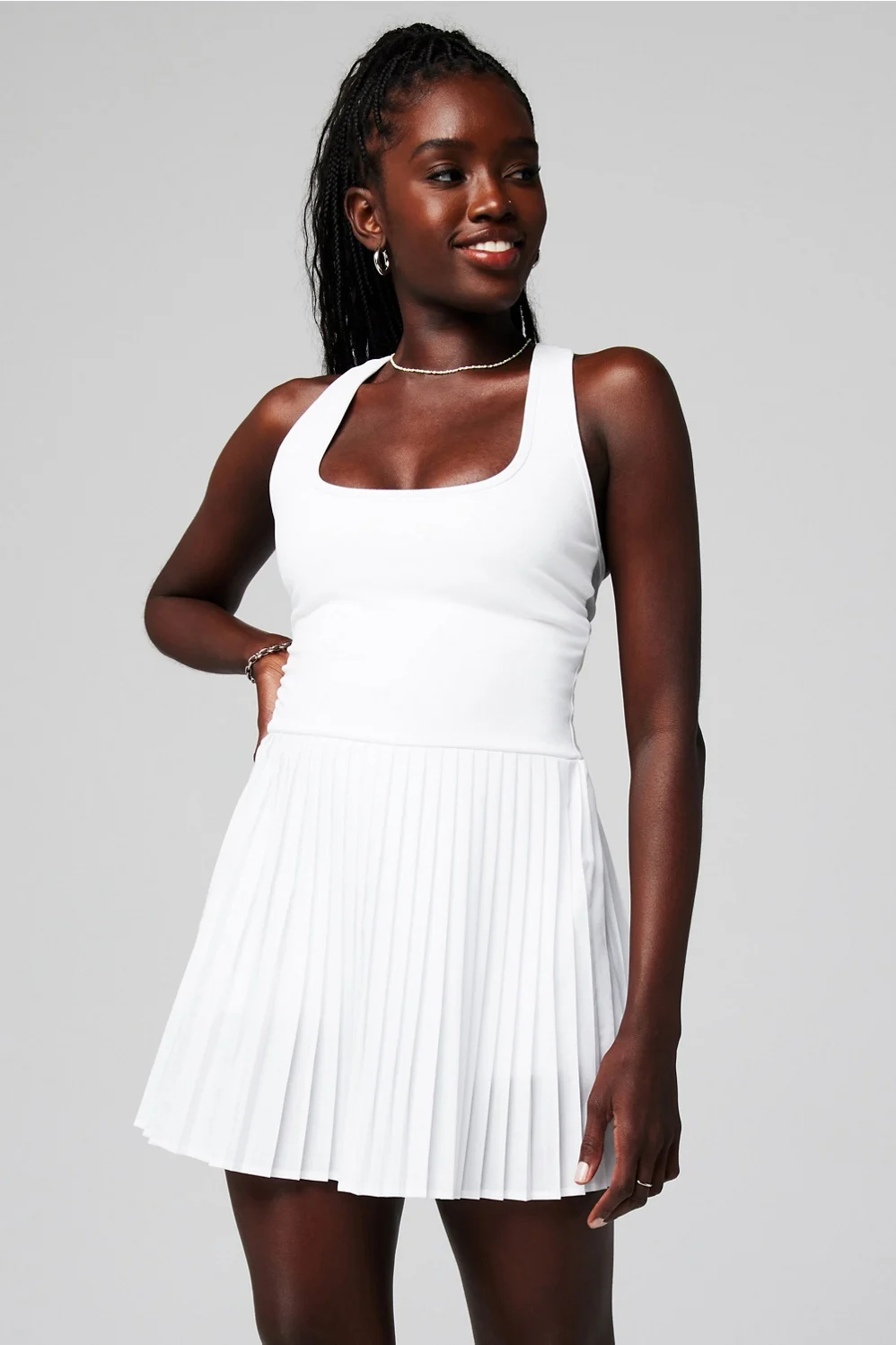 Fabletics, Hot Shot Pleated Dress Classic Mini