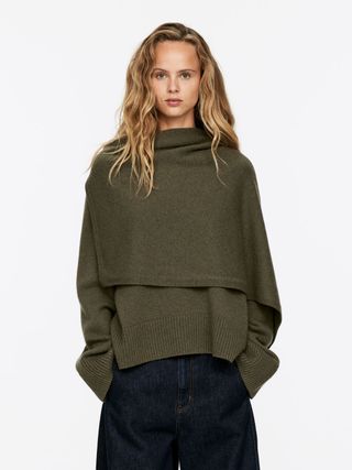 Wool Scarf Jumper