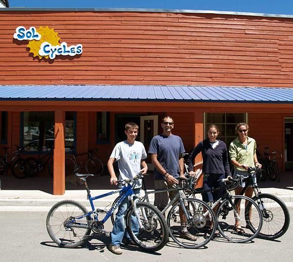 The family: Gino, Mark, Alicia and Jeanne (l-r)