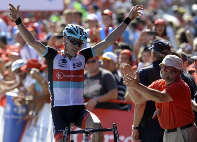 Chris Horner (RadioShack) takes the win on stage 3
