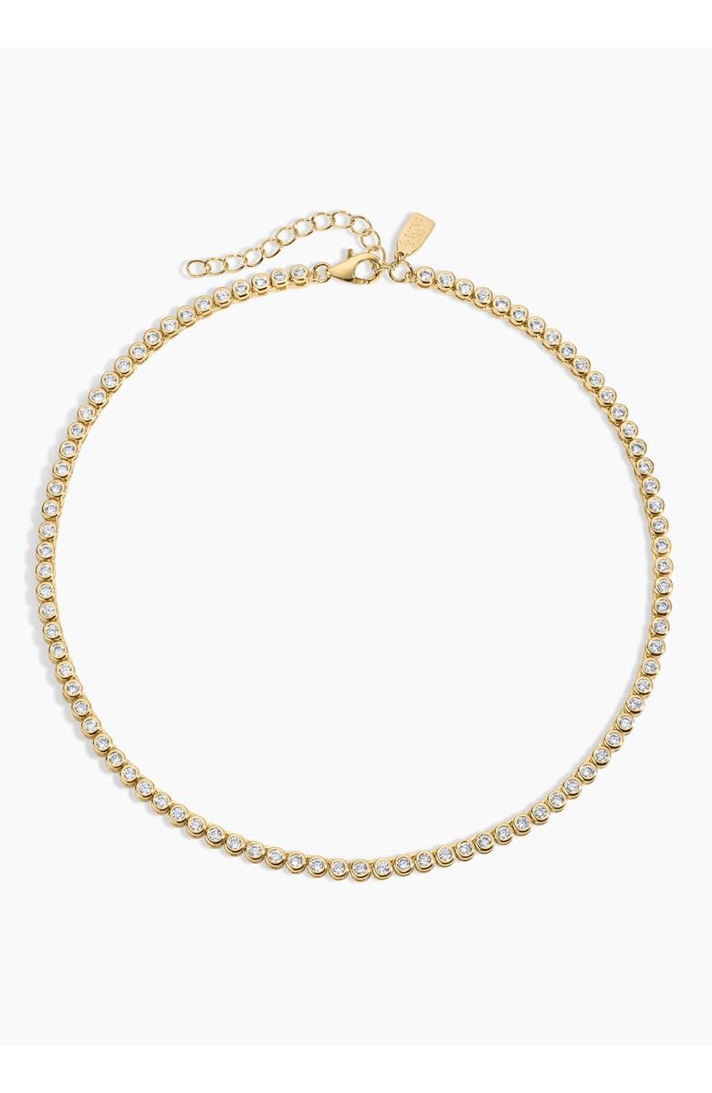 Mini Jewel Bezel Tennis Necklace