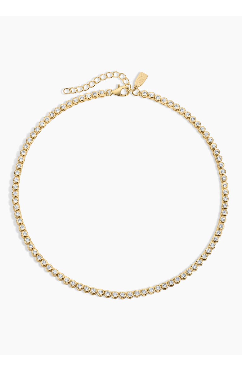 Mini Jewel Bezel Tennis Necklace
