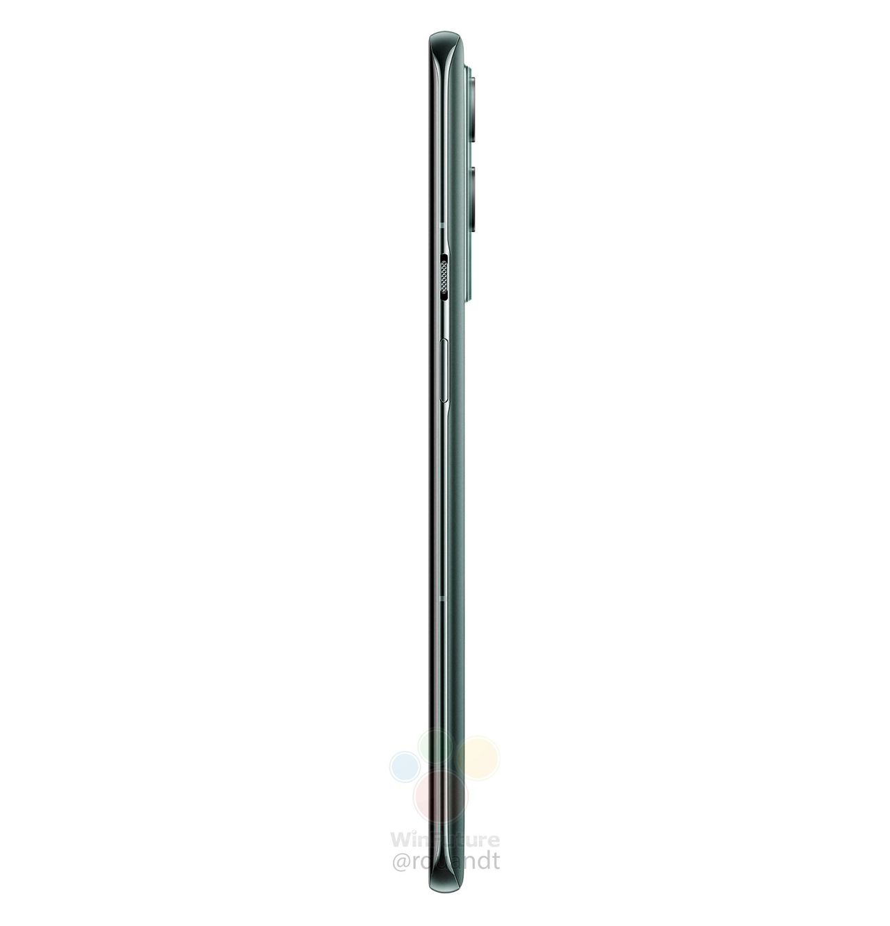 Alleged leaked official render of the OnePlus 9 Pro