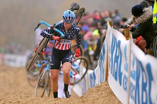 Katie Compton at Koksijde World Cup