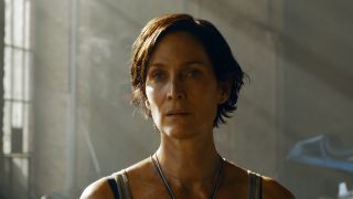 Carrie-Anne Moss as Trinity in The Matrix Resurrections