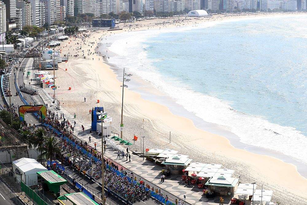 2016 Olympic Games men's road race at Fort Copacabana