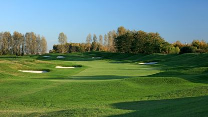 The fourth hole at Le Golf National