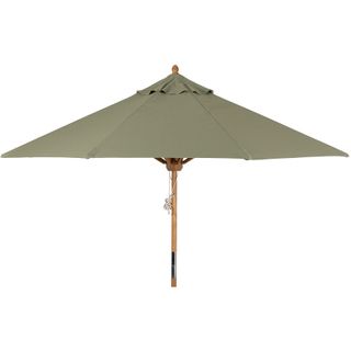 A backyard parasol