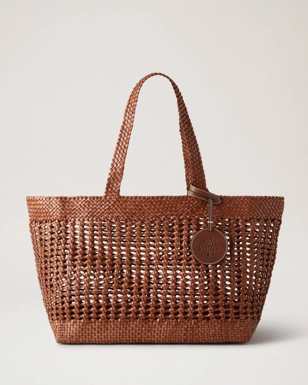 Mulberry, Large Woven Leather Tote