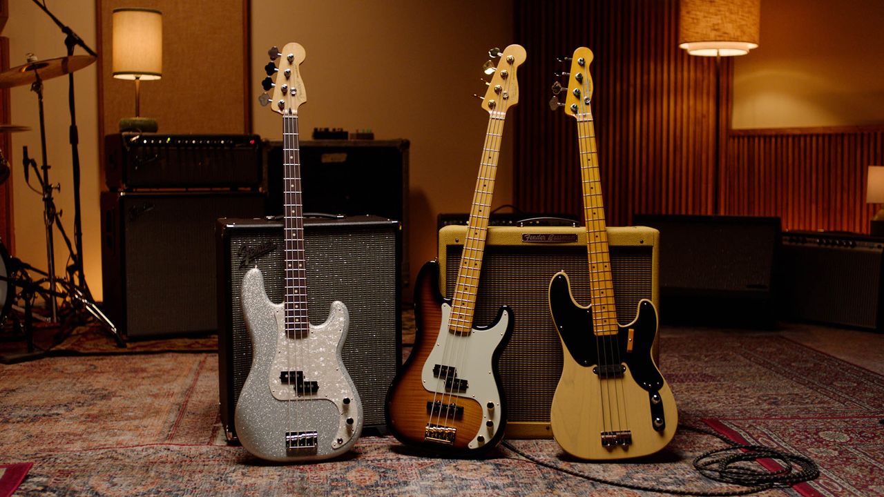 Fender 75th Anniversary Precision Bass Collection