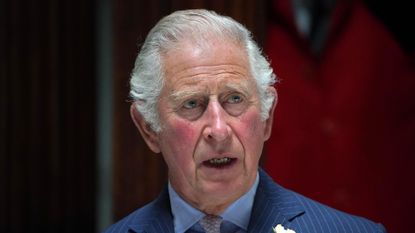 Prince Charles, Prince of Wales speaking during a visit to Lloyd's, the world's leading insurance and reinsurance marketplace