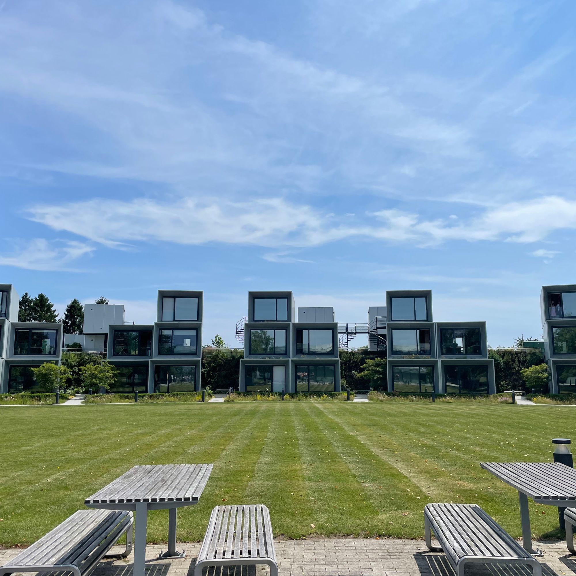 Dyson HQ campus cubes