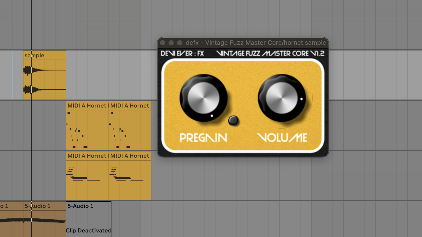 Devi Ever fuzz pedal plugins screenshots